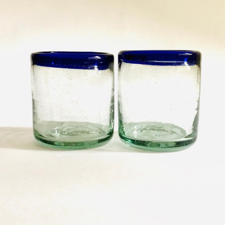 Hand-Blown Tumbler Glasses (2 Pack)