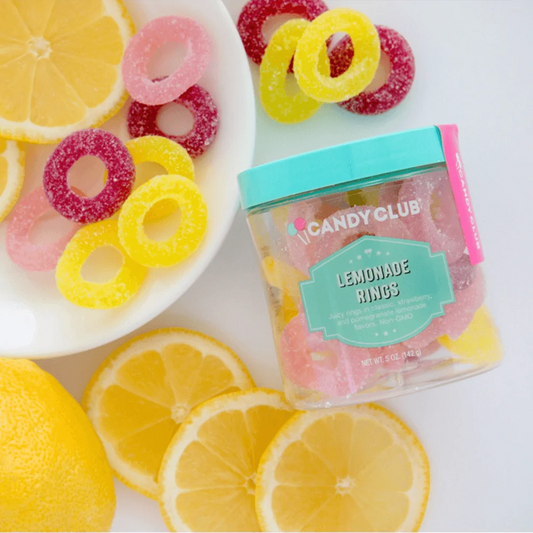 Gummy Candy Lemonade Rings