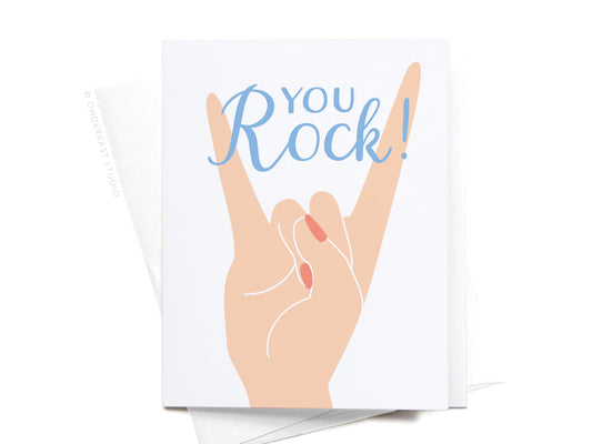 You Rock! Greeting Card