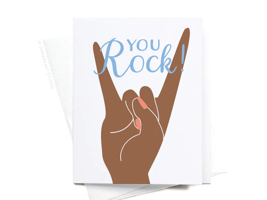 You Rock! Greeting Card