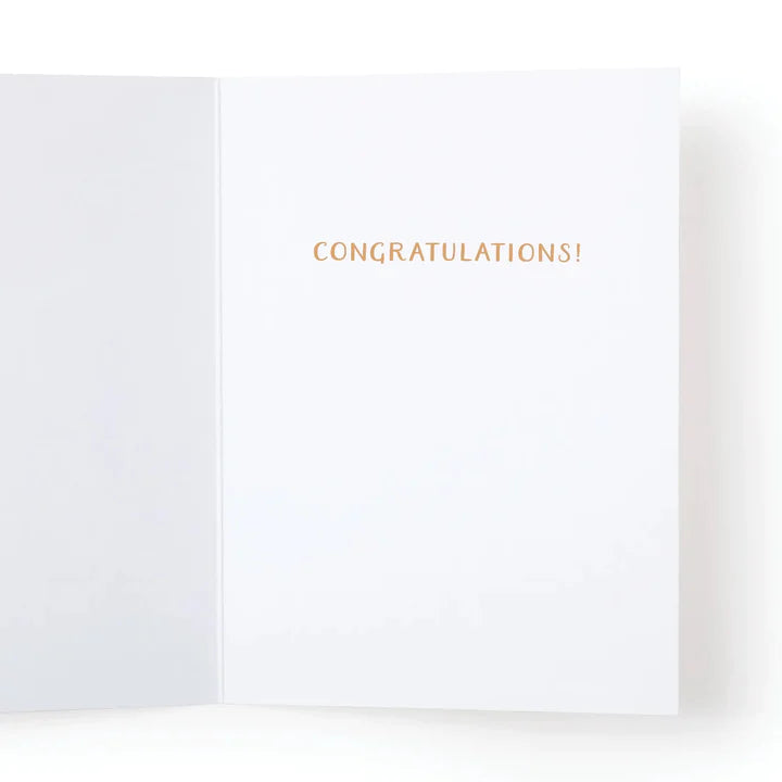 About Damn Time Wedding Cake Greeting Card